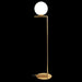 elevenpast Floor lamp Shelby Metal Floor Lamp Gold CA-KLT1626/F