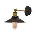 elevenpast Wall Light Andreas Rustic Metal Wall Light Black and Antique Brass CA-KLW-1125