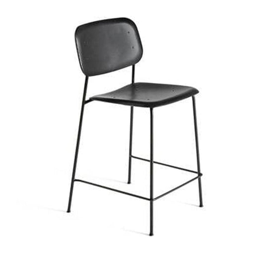 elevenpast Black Havanna 65 Kitchen Stool - Plywood & Oak wood CA90065BLKBLK