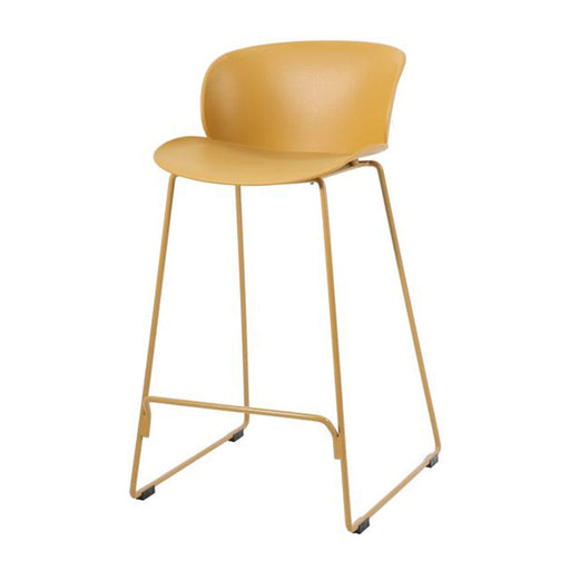 elevenpast Bar stool Ginger Tota Bar Stool - Metal and Polypropylene CAPC163HGINGER