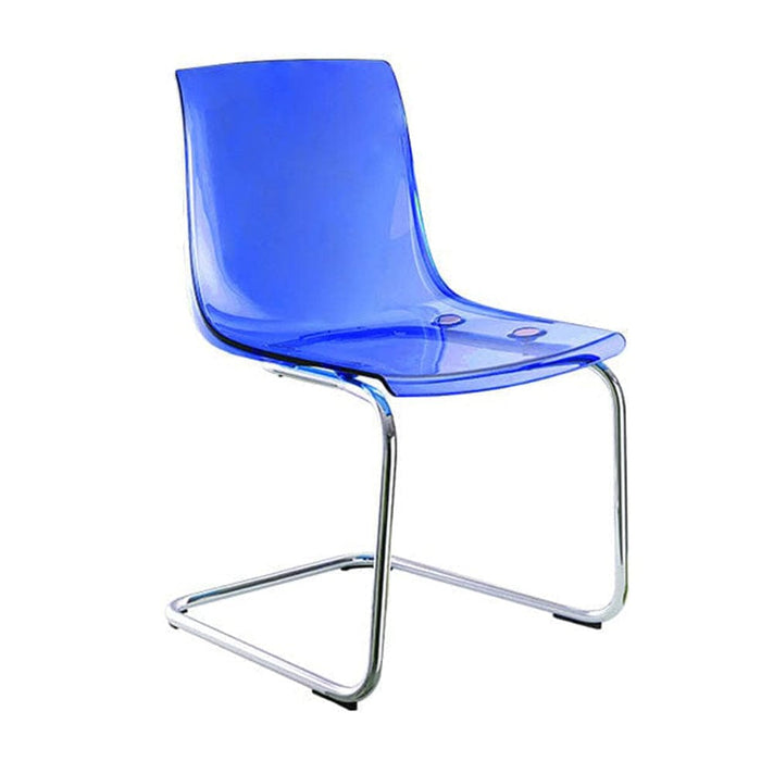 elevenpast Chairs Blue Toby Chair - Polycarbonate CAPC205CBLUE