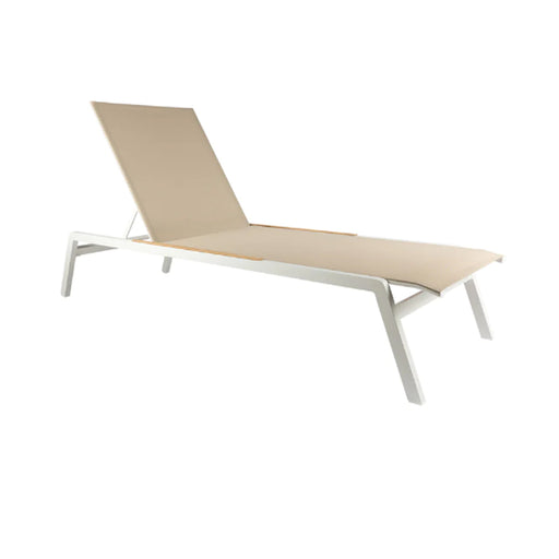 Casablanca Outdoor Lounger in Black or Desert Stone 