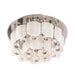 elevenpast Ceiling Light Diana Glass and Crystal LED Ceiling Light CF286/6 CHROME 6007226058192