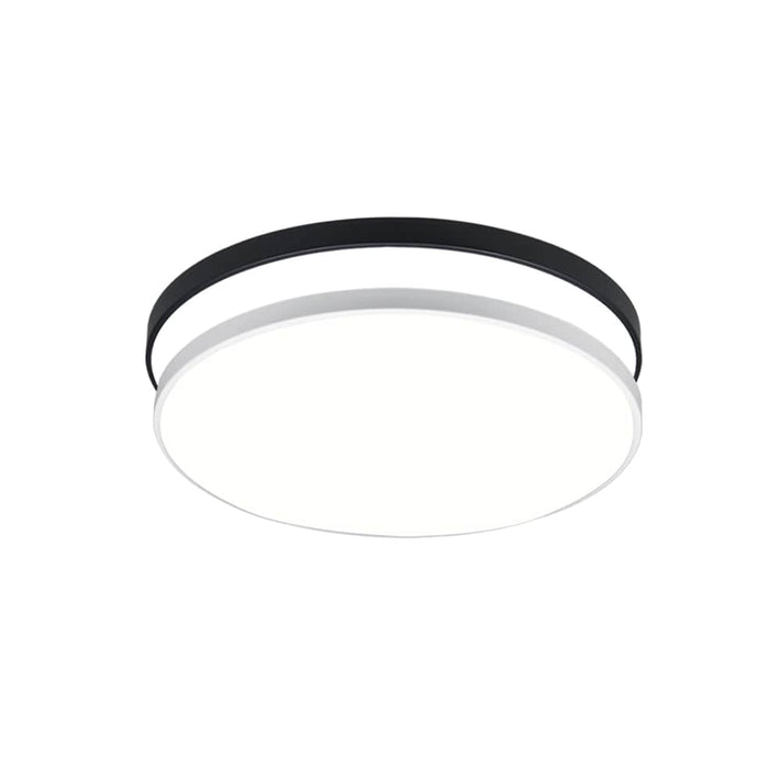 elevenpast Ceiling Light Small Carrie LED Polycarbonate Ceiling Light Black and White Small | Medium | Large CF385-18W CCT 6007226086188