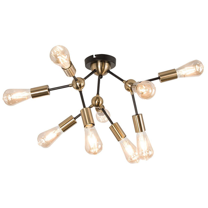 elevenpast Ceiling Light Selento Ceiling Light CF434/9 BRASS 6007226083934