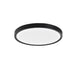 elevenpast Ceiling Light 36W Luna LED Ceiling Light Black CF564 MATT BLACK 6007226079616