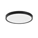 elevenpast Ceiling Light 45W Luna LED Ceiling Light Black CF566 MATT BLACK 6007226079630