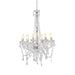 elevenpast Chandeliers Clear Octave Metal and Crystal Chandelier Light Black | Clear CH249C 6007328362401