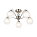 elevenpast Ceiling Light Alexandra Metal and Glass Ceiling Light CH252/5 SATIN 6007226070941