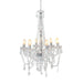 elevenpast Chandeliers Clear Octave Acrylic Chandelier Light - DISCONTINUED. CH3054/6 CRYSTAL 600732836240