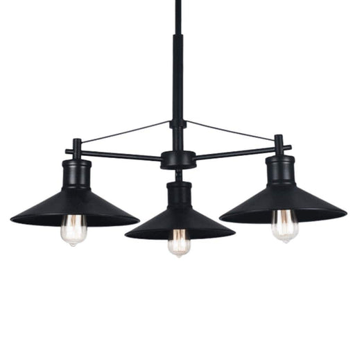 elevenpast Troika Pendant Light CH529/3 BLACK 6007226062878