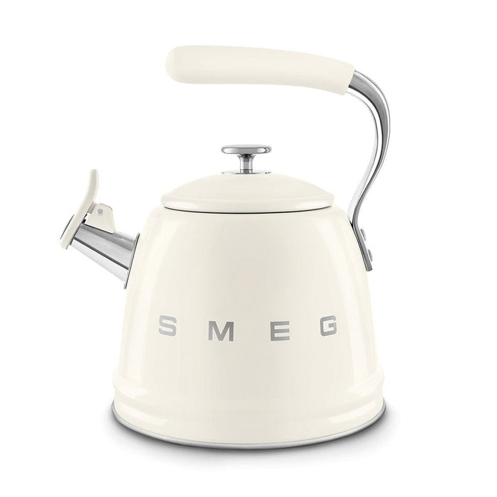 SMEG kettle Cream Smeg Whistle Kettle 2.3L CKLW2001CR 8017709324292