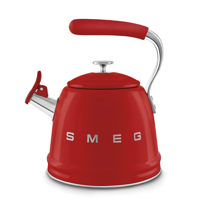 SMEG kettle Red Smeg Whistle Kettle 2.3L CKLW2001RD 8017709324339