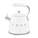 SMEG kettle White Smeg Whistle Kettle 2.3L CKLW2001WH 8017709324346