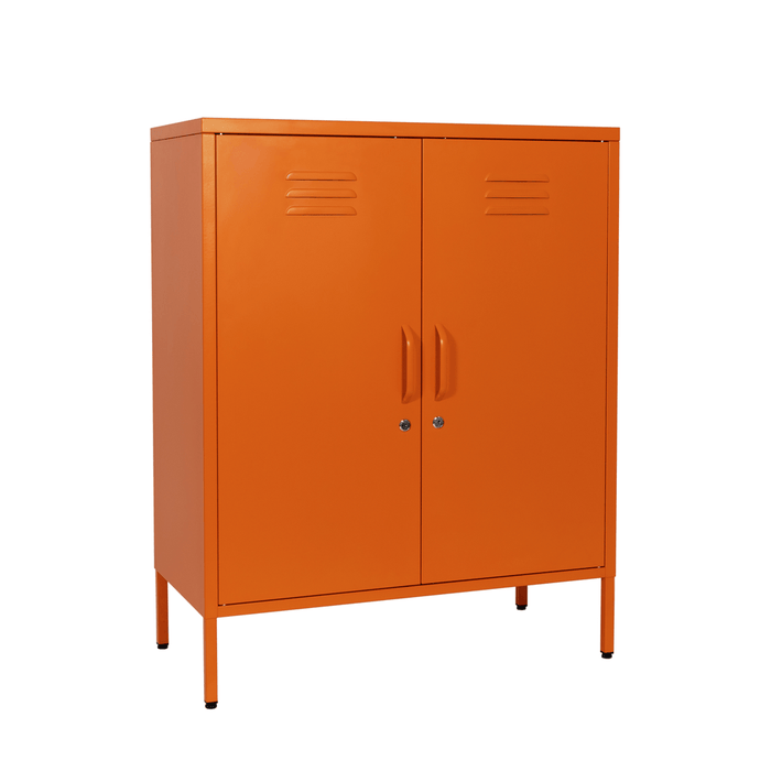 Popstrukt Storage Cabinets & Lockers Soda POP Orange Popstrukt Sugarcube Metal Storage Cabinet CLK01_SPO