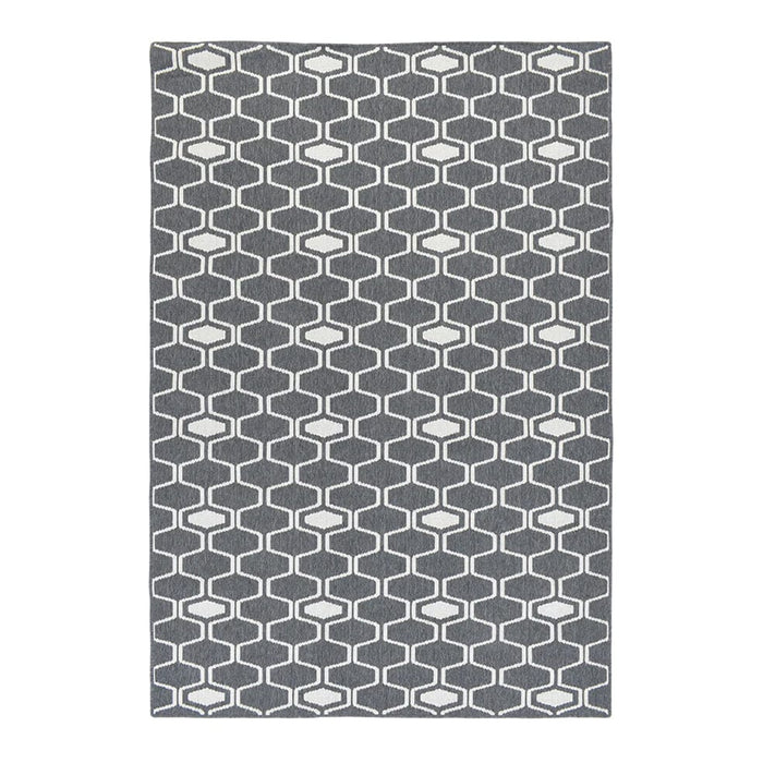 elevenpast Rug 2m x 0.8m Connection Reversible Grey Rug CONNECTIONGREYRUG2X0.8