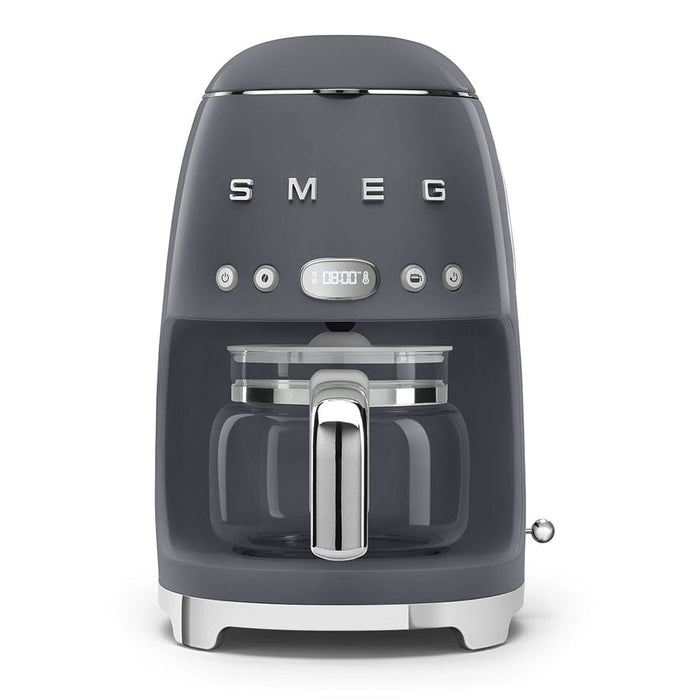 elevenpast Coffee Makers & Espresso Machines Slate Grey Smeg Drip Coffee Machine DCF02GREU 8017709296896