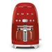 elevenpast Coffee Makers & Espresso Machines Red Smeg Drip Coffee Machine DCF02RDEU 8017709280505