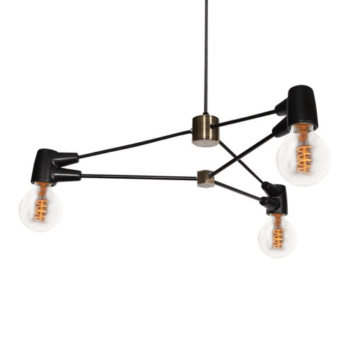 elevenpast Hommel Pendant Light Triple Black DL-KLCH-9209/3