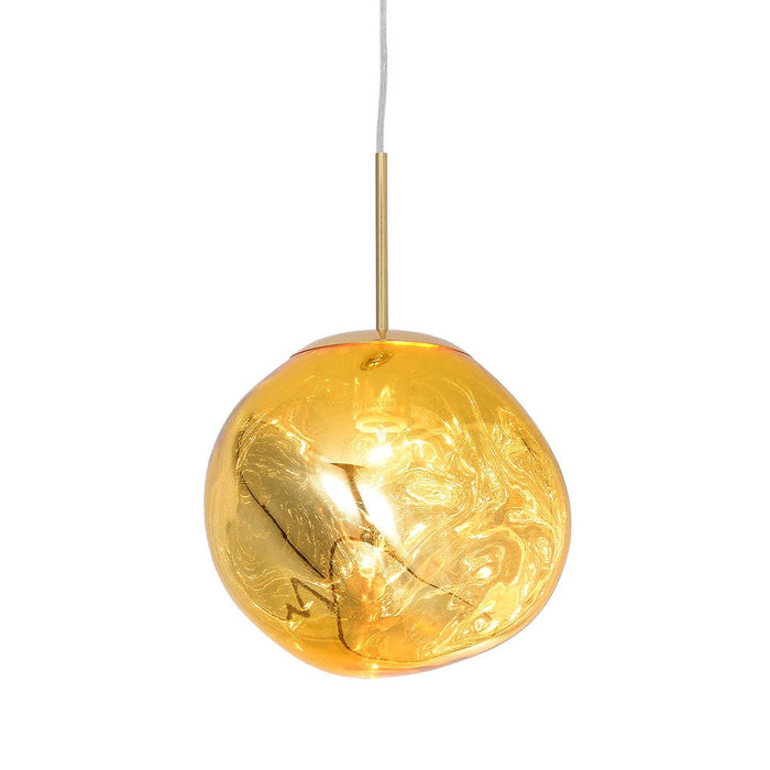 elevenpast Pendant Lights Gold Molten Pendant Light Copper | Chrome | Gold DL-KLCH-9305/GD