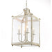 elevenpast White Lesley Metal and Glass Pendant Light Bronze | White EBD0261/61