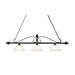 elevenpast Black Wanda Metal and Glass Pendant Light Black | Bronze EBD0267/04