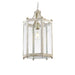 elevenpast Pendant White Sherry Metal and Glass Pendant Light Black | Bronze | White EBD0349/61