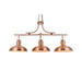 elevenpast Copper Kirk Metal Kitchen Island Pendant Light Copper | White | Gold EBD0353/10