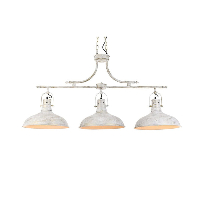 elevenpast White Kirk Metal Kitchen Island Pendant Light Copper | White | Gold EBD0353/25