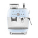 SMEG Coffee Makers & Espresso Machines Pastel Blue Smeg 50's Style Espresso Manual Coffee Machine EGF03PBEU