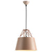 elevenpast Pendant Lights Pink Tessa Metal Pendant Light White | Pink | Blue ELR-1001-P