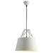 elevenpast Pendant Lights White Tessa Metal Pendant Light White | Pink | Blue ELR-1001-W