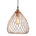 elevenpast Pendant Lights Edna Metal Pendant Light Rose Gold ELR-1011-RG