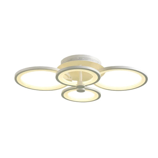 elevenpast Ceiling Light Percy LED Metal Ceiling Light White ELR-3044-W