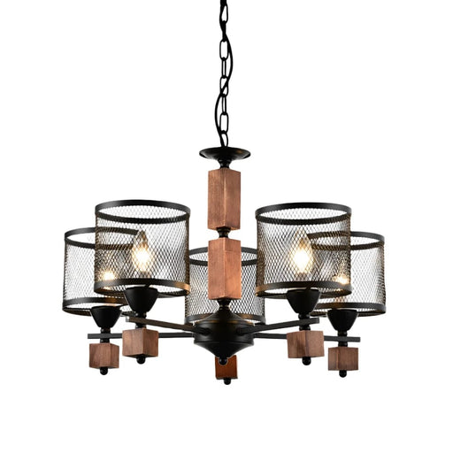 elevenpast Chandelier Urban Wooden Chandelier ELR-4053-WB