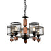 elevenpast Chandelier Urban Wooden Chandelier ELR-4053-WB