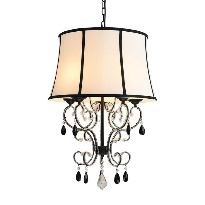 elevenpast Chandelier Gala Crystal Shade Chandelier ELR-4058-WB