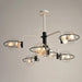 elevenpast Chandelier Solara Metal & Glass Chandelier ELR-4065-WB