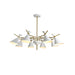 elevenpast Pendant Lights Orico 8 Light Pendant ELR-4081-WB