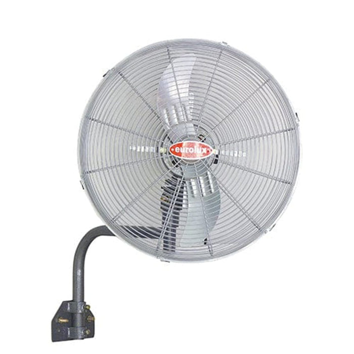 elevenpast Hurricane Wall Fan - 2 Blades | Silver F34 6007328339458