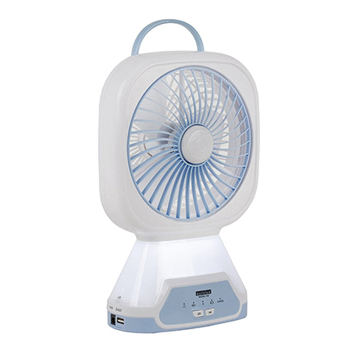 elevenpast fan Rechargeable Portable Mini Fan with LED Light F84 6007328397595