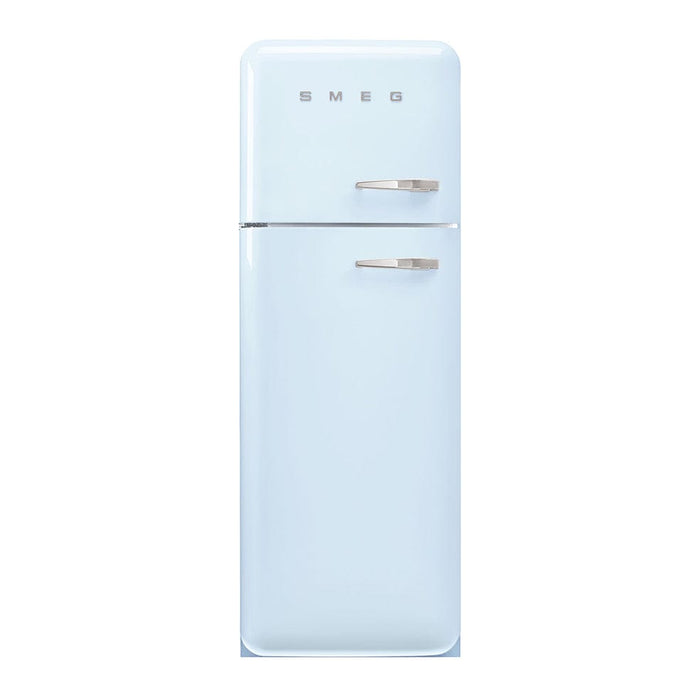 elevenpast fridge Pastel Blue Smeg Two Door Refrigerator - Left Hinge FAB30LPB5 8017709297688