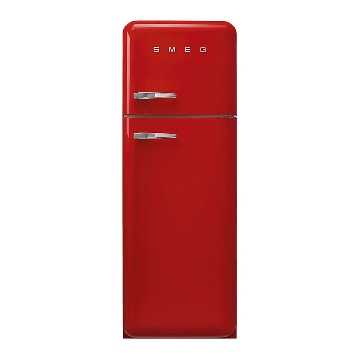 elevenpast fridge Red Smeg Two Door Refrigerator - Right Hinge FAB30RRD5