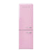 elevenpast fridge Pink Smeg Two Door Bottom Mount Refrigerator - Left Hinge FAB32LPK5 8017709298074