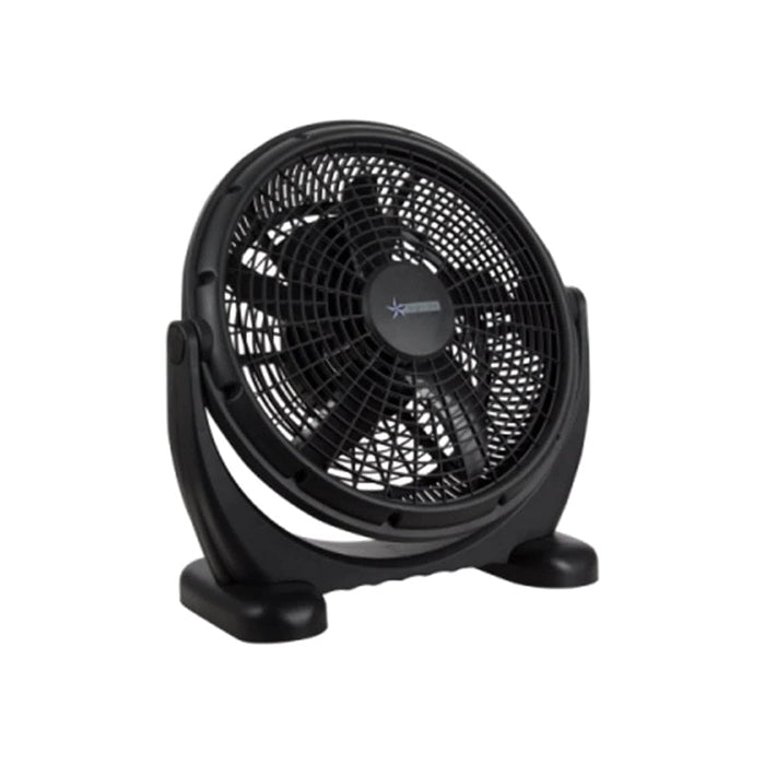 elevenpast Fable Fan Table/Floor Standing FAN013 BLACK 6007226069532