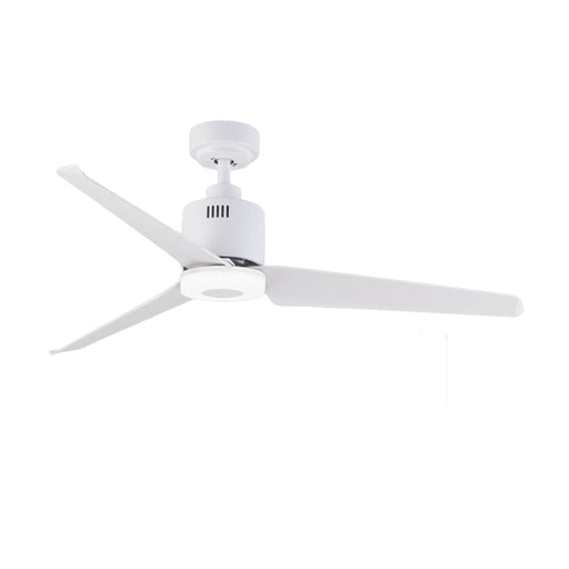 elevenpast Ceiling Fans Giana Metal Ceiling Fan with LED Light White FCF046 WHITE 6007226066999