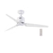 elevenpast Ceiling Fans Reversible Metal Ceiling Fan White FCF047 WHITE 6007226067002