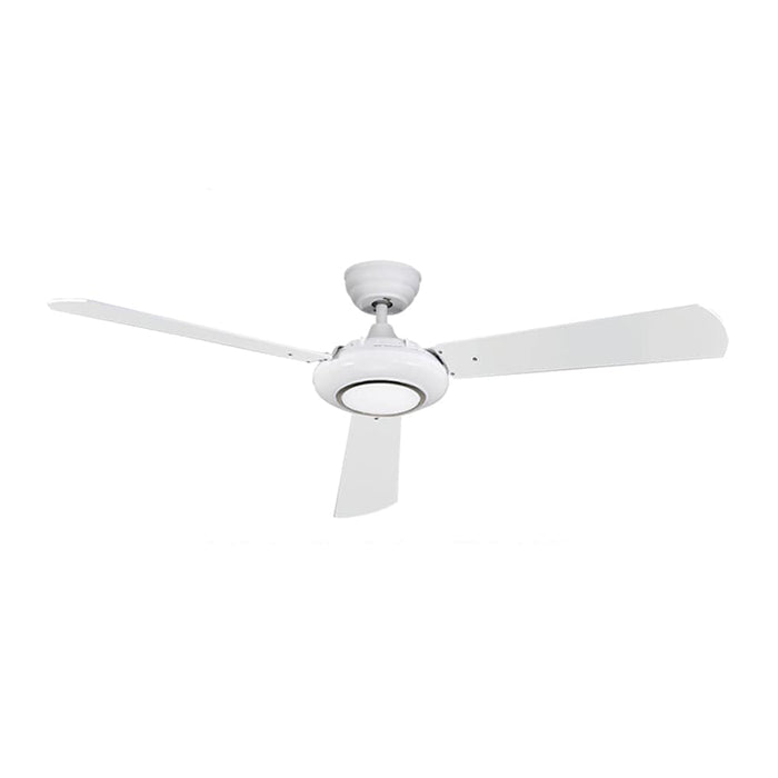 elevenpast Ceiling Fans White Miranda LED Metal Ceiling Fan Black | White | Brown FCF085 WHITE 6007226082807