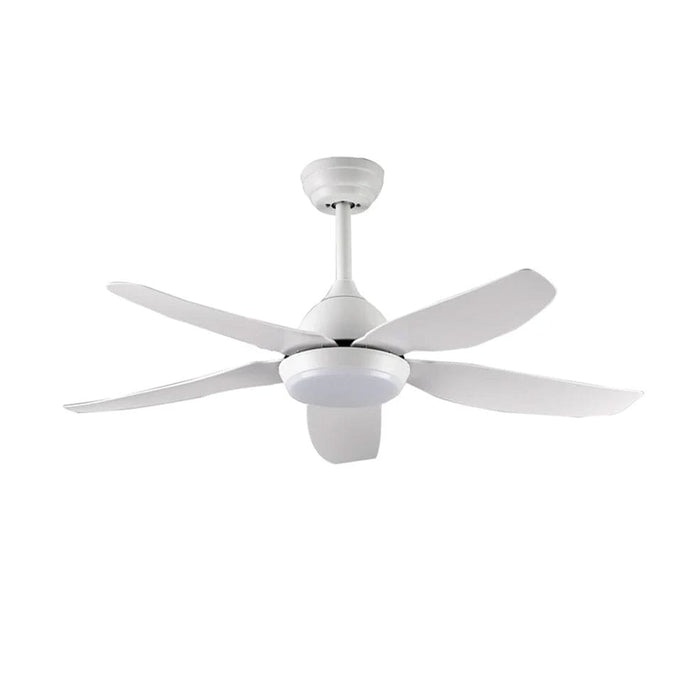 elevenpast Ceiling Fans White Tundra Metal Ceiling Fan with LED Light Black | White | Brown FCF095 WHITE 6007226087147