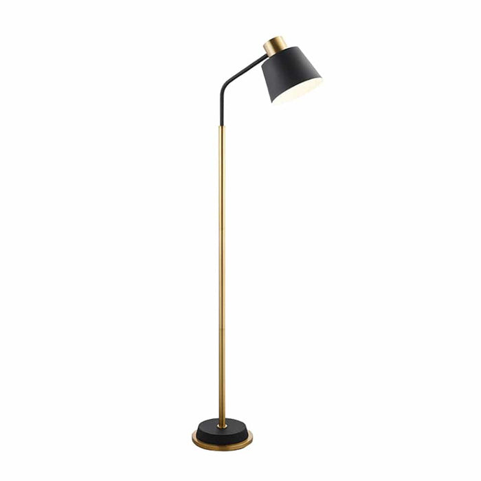 elevenpast Floor lamp Twilight Floor Lamp in Black and Brass FL234